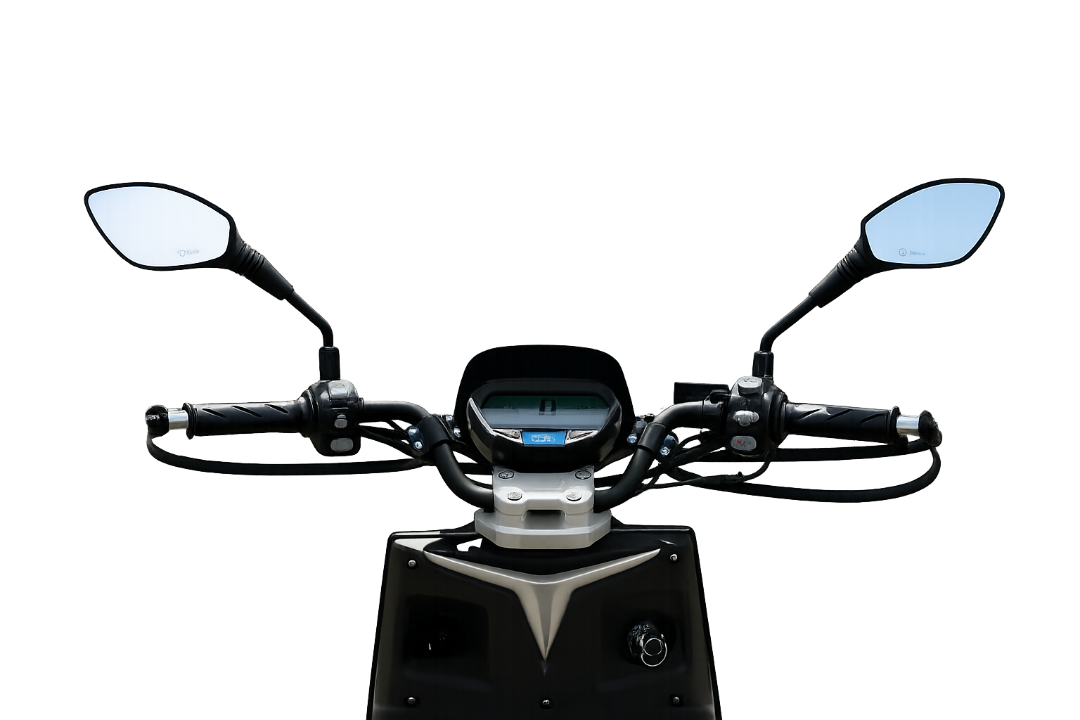 Guidon moto électrique